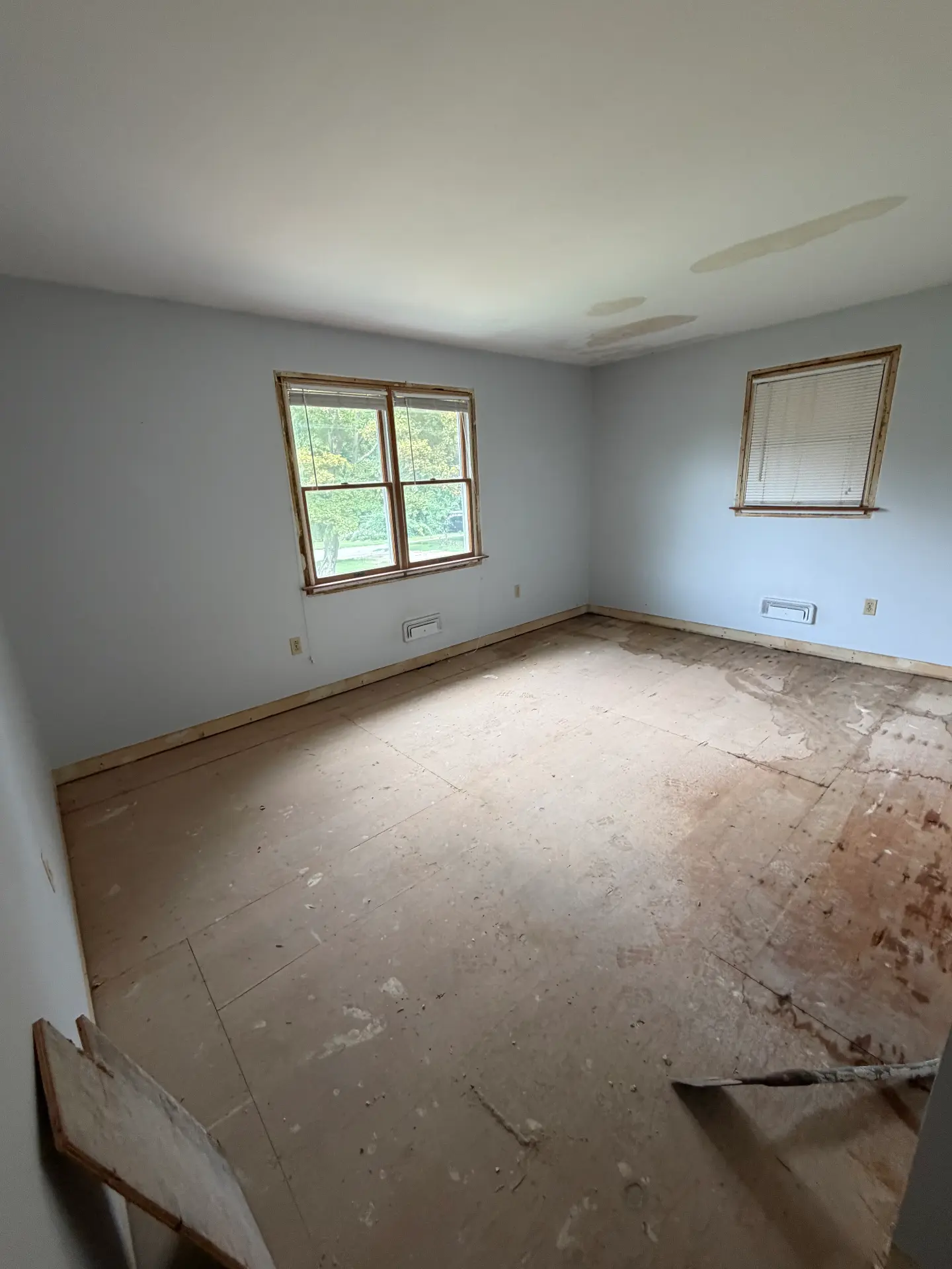 Flooring removal After, 1600 sq ft light demolition in Oxford CT
