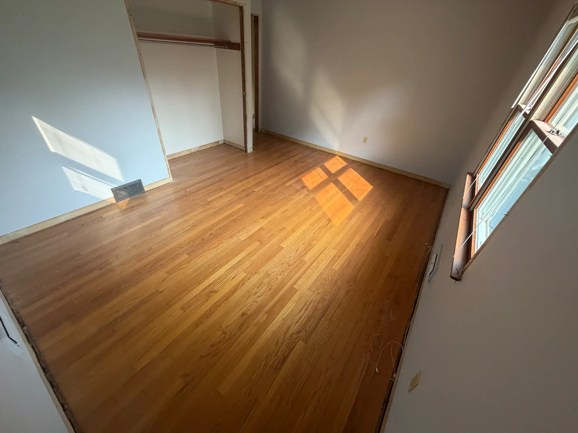 Flooring removal Before, 1600 sq ft light demolition in Oxford CT